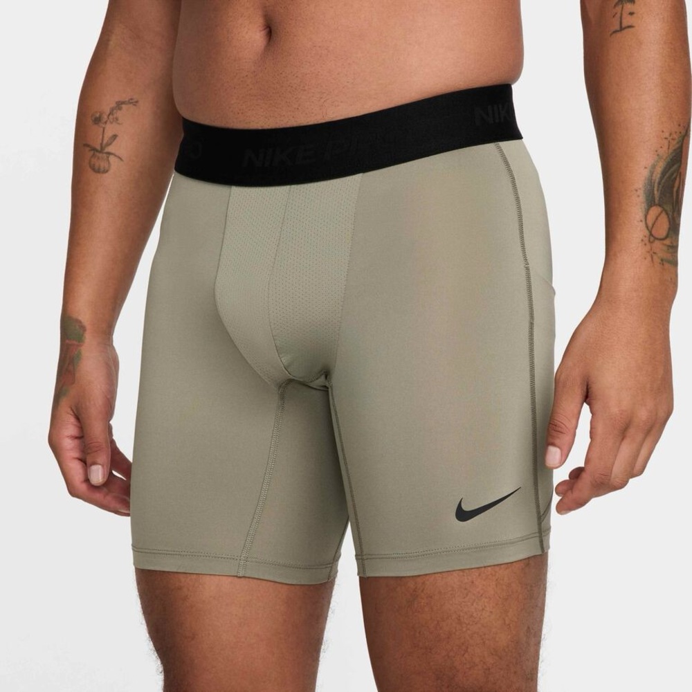 Nike Pro Men’s Olive Green Performance Compression Boxer Briefs